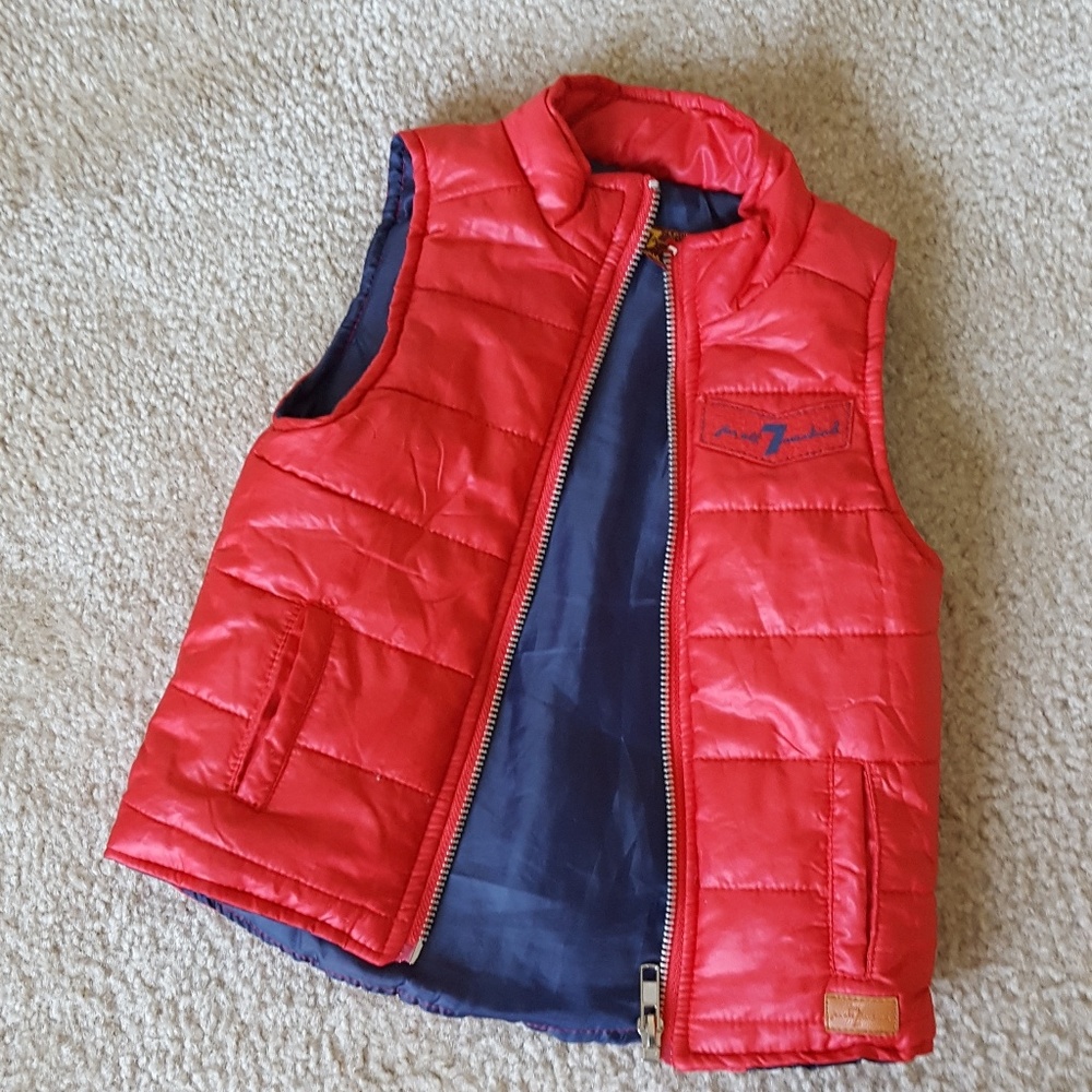 7 For All Mankind toddler insulated vest (18Mo)
